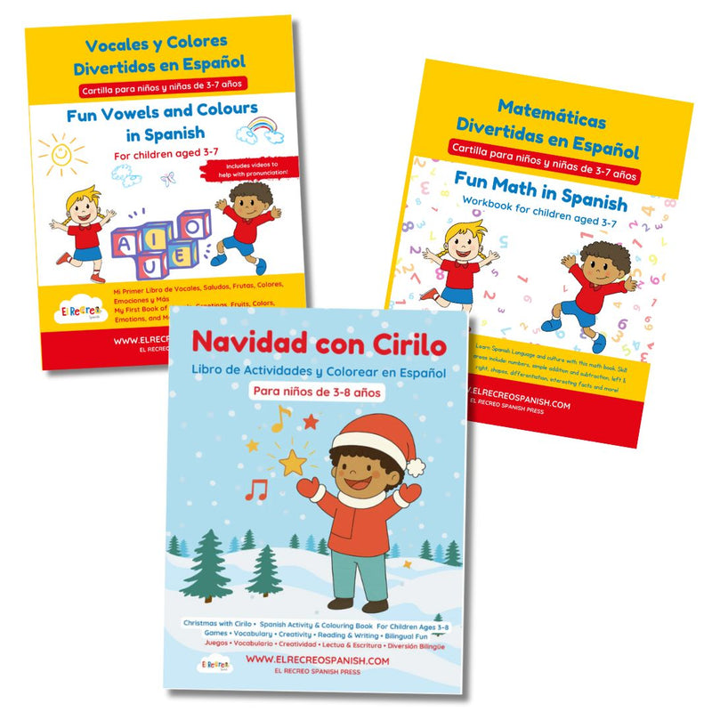 El Recreo Spanish activity books