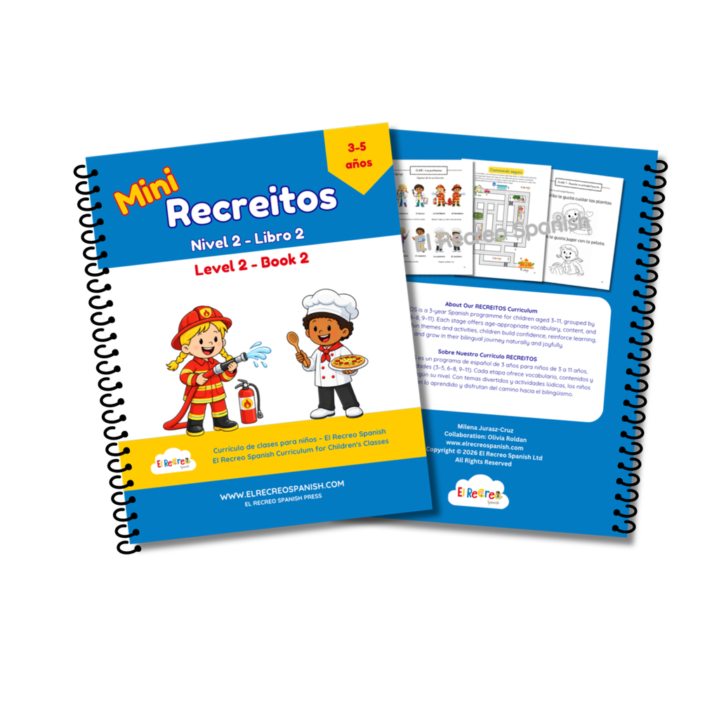 Mini Recreitos Level 2 Book 2 – front and back