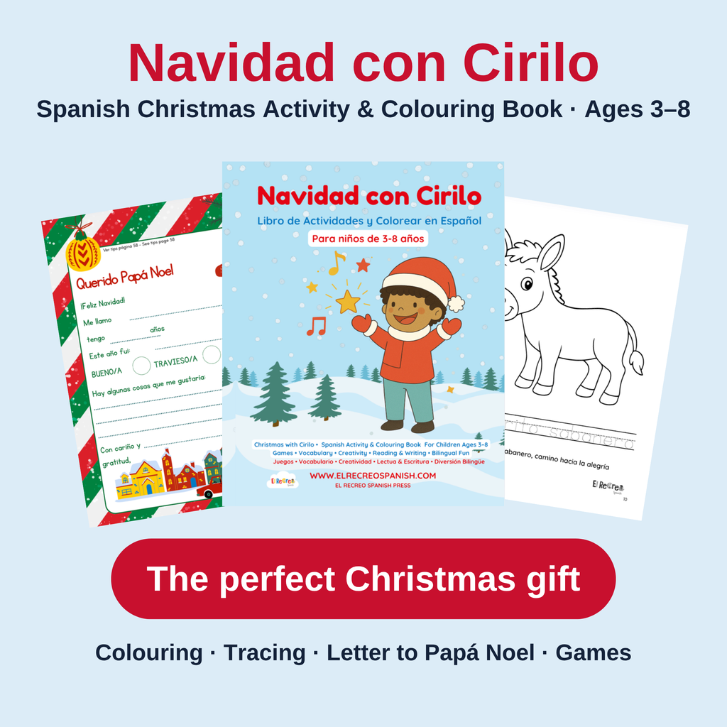 Navidad con Cirilo – the perfect Christmas gift, ages 3–8