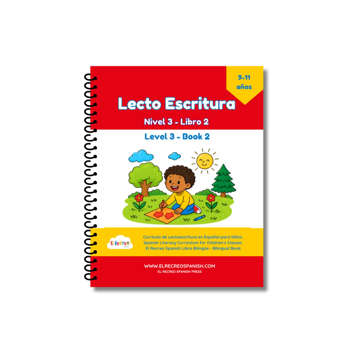 Lecto Escritura Level 3 Book 2 cover (spiral-bound)
