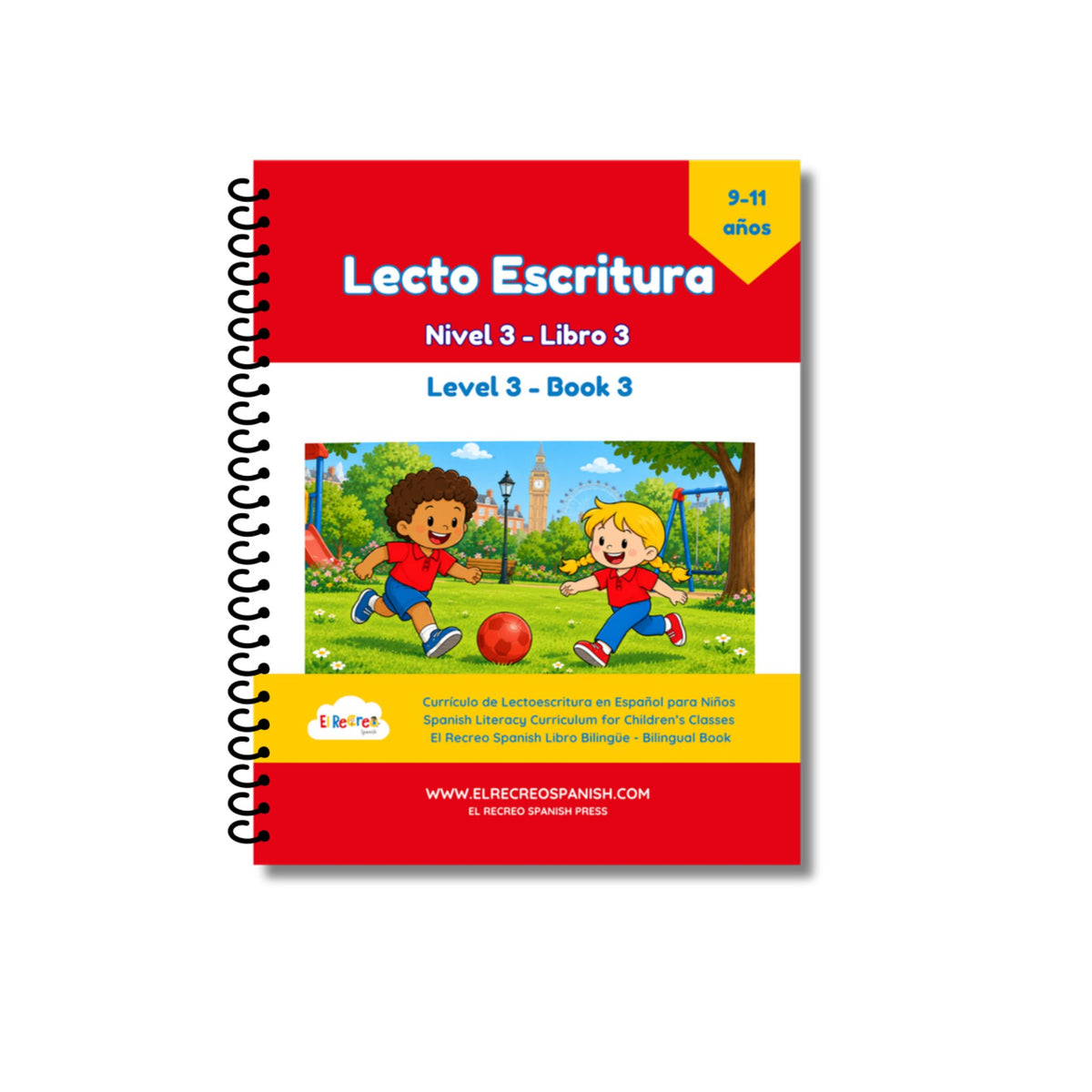 Lecto Escritura Level 3 Book 3 cover (spiral-bound)
